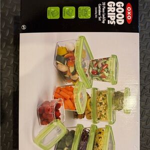 OXO 20 piece locktop container set - new in box
